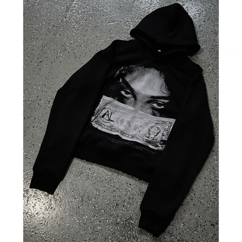 Women's Fashion Personalized Dark Printed Sweater