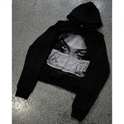 Women's Fashion Personalized Dark Printed Sweater