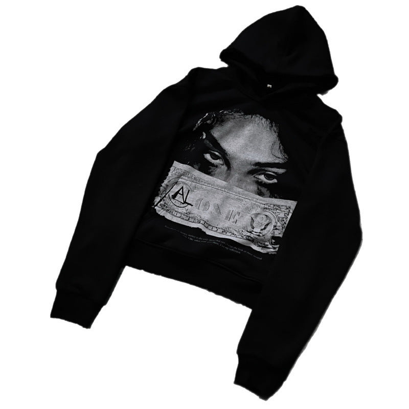 Women's Fashion Personalized Dark Printed Sweater